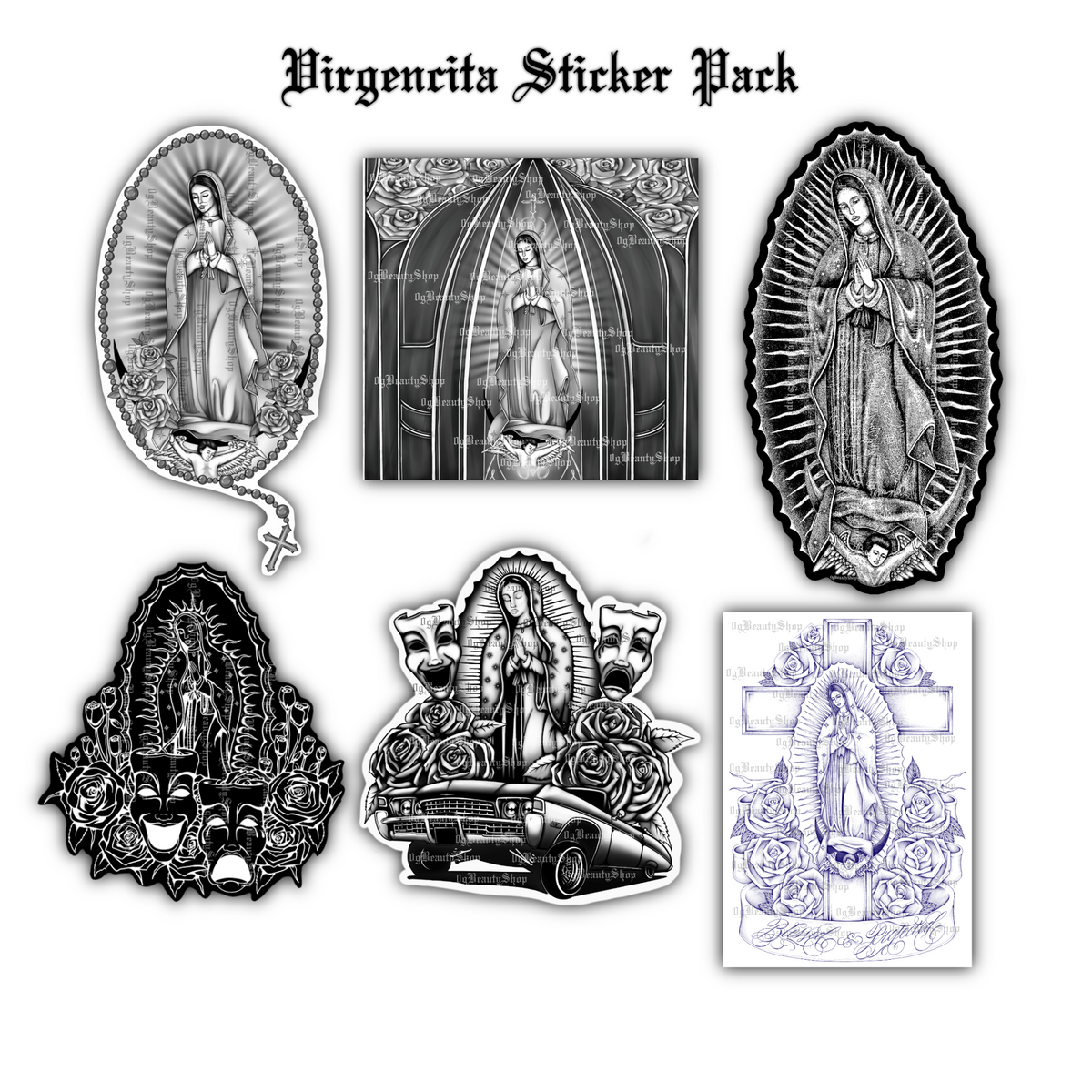 VIRGENCITA STICKER PACK