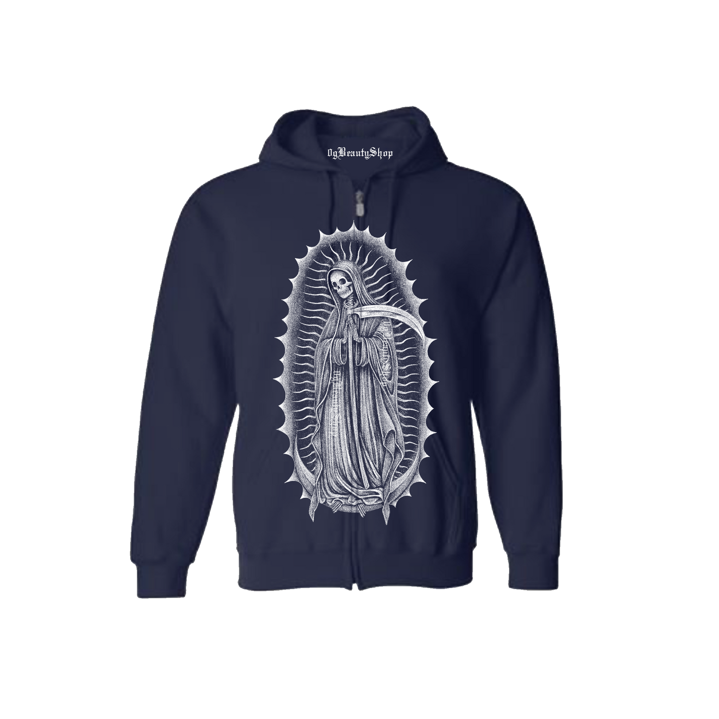 SANTA MUERTE ZIP UP