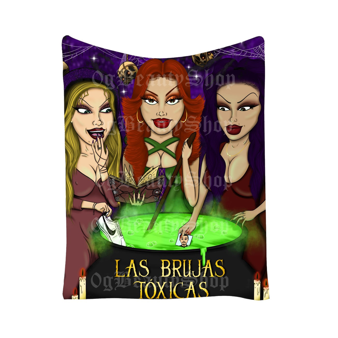 LAS BRUJAS TOXICAS FLEECE BLANKET