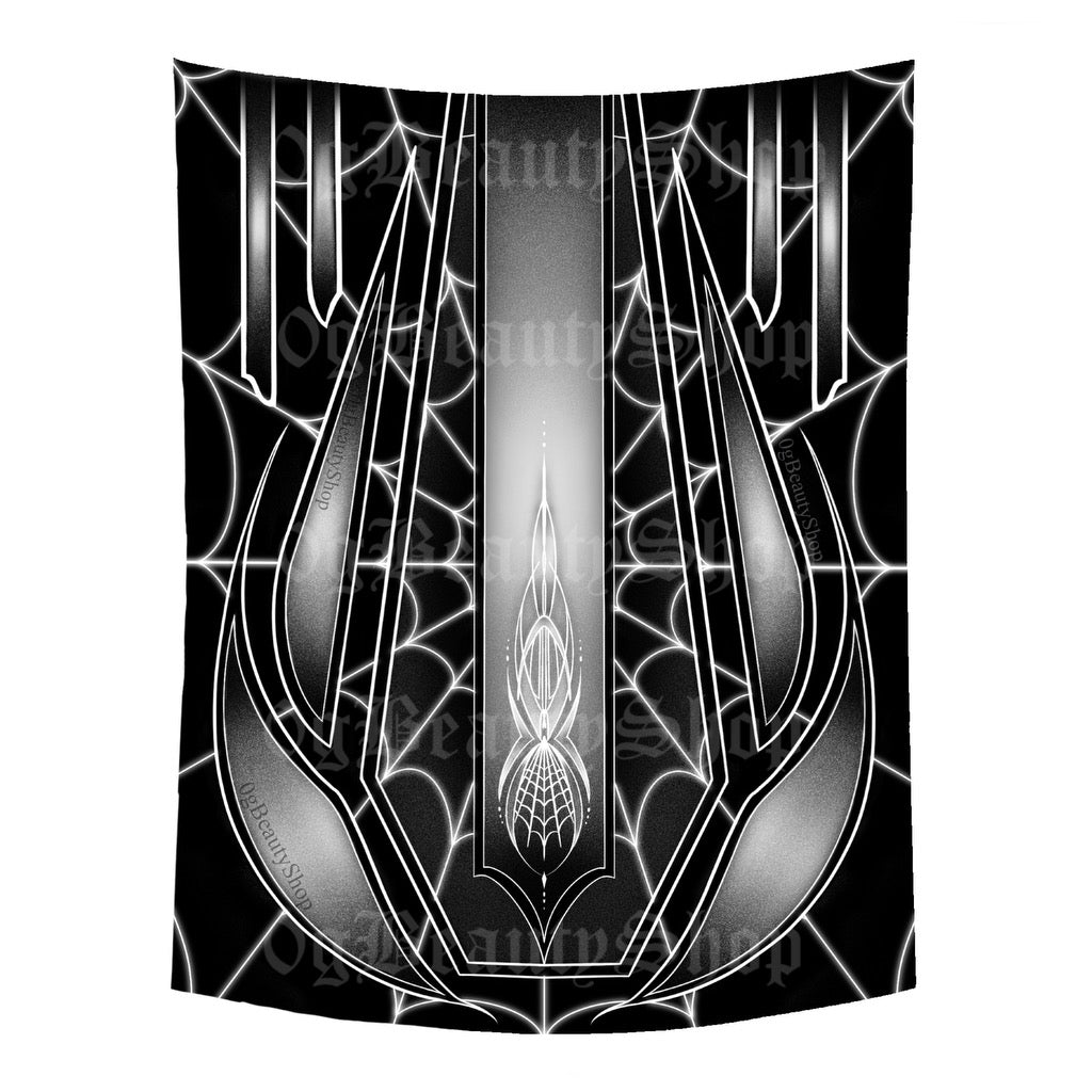SPIDERWEB PINSTRIPE TAPESTRY