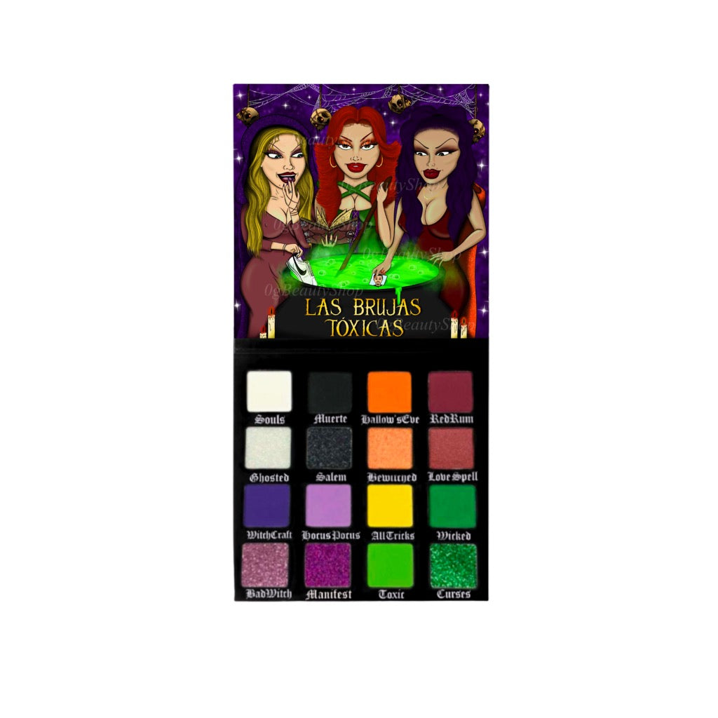 LAS BRUJAS TÓXICAS EYESHADOW PALETTE