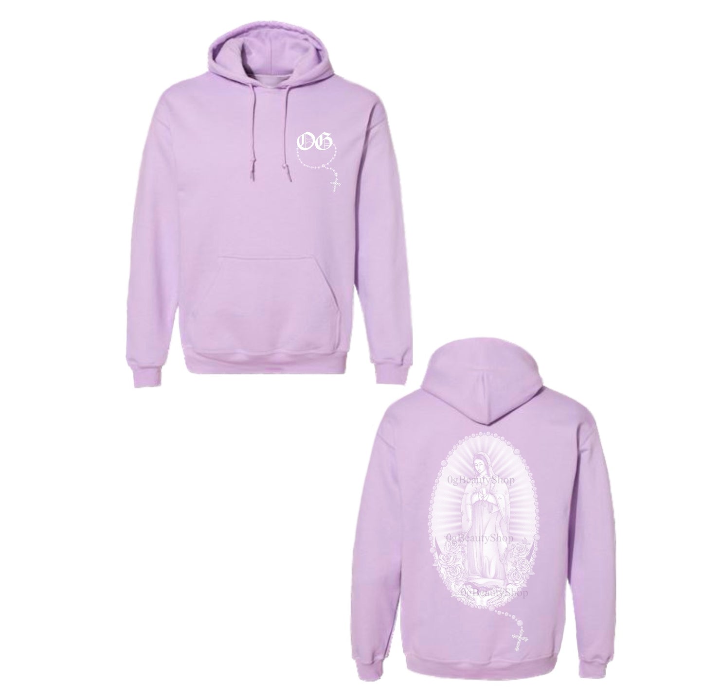 HAIL MARY HOODIE (LIGHT PURPLE)