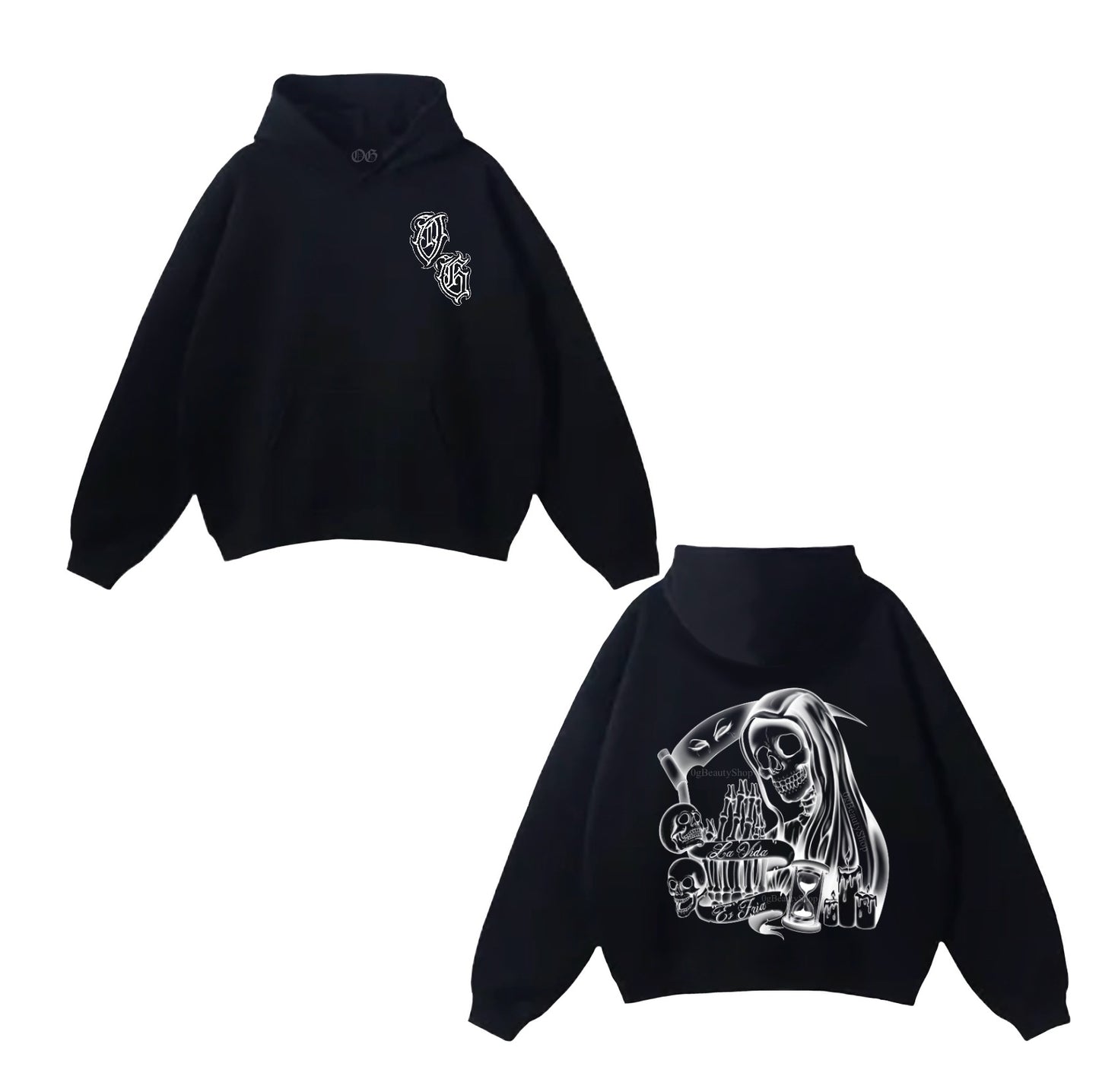LA VIDA ES FRIA HEAVYWEIGHT HOODIE