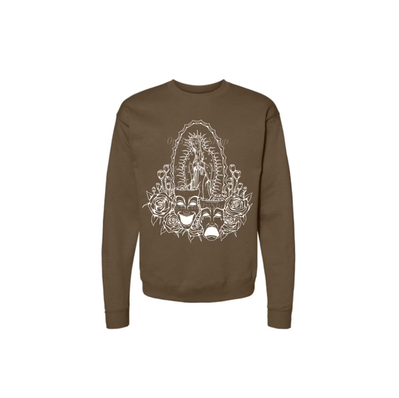 VIREGNCITA CREWNECK (BROWN)