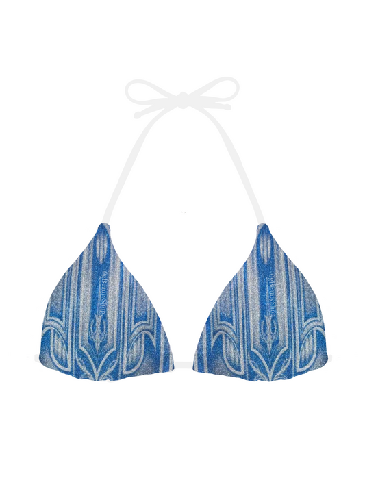 OG LOWRIDER BIKINI TOP (BLUE)