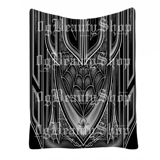 SPIDERWEB LOWRIDER FLEECE BLANKET
