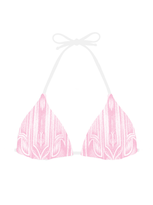 OG LOWRIDER BIKINI TOP (LIGHT PINK)