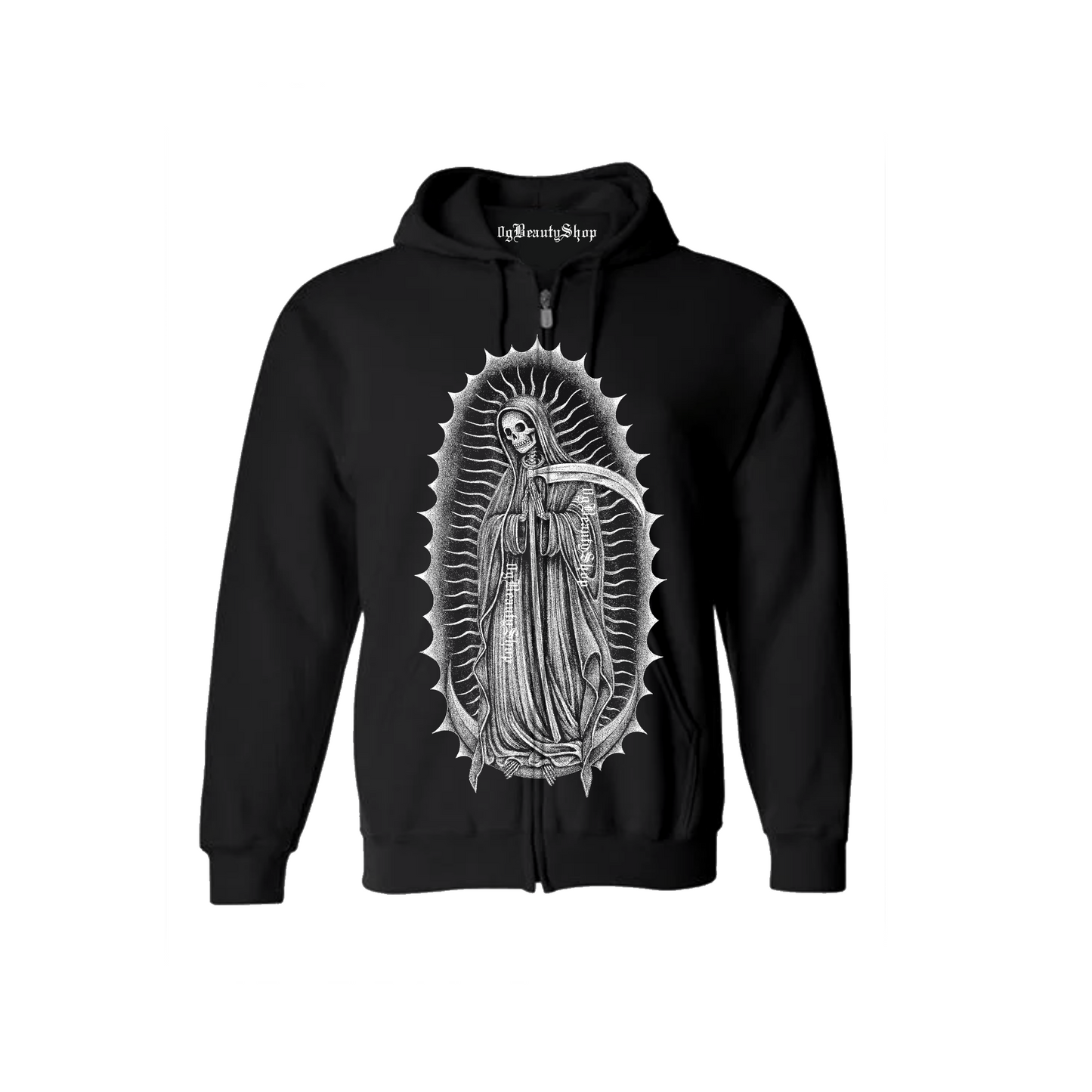 SANTA MUERTE ZIP UP