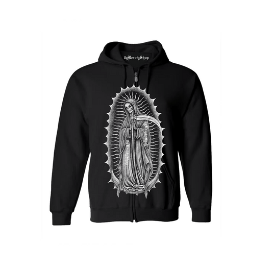 SANTA MUERTE ZIP UP