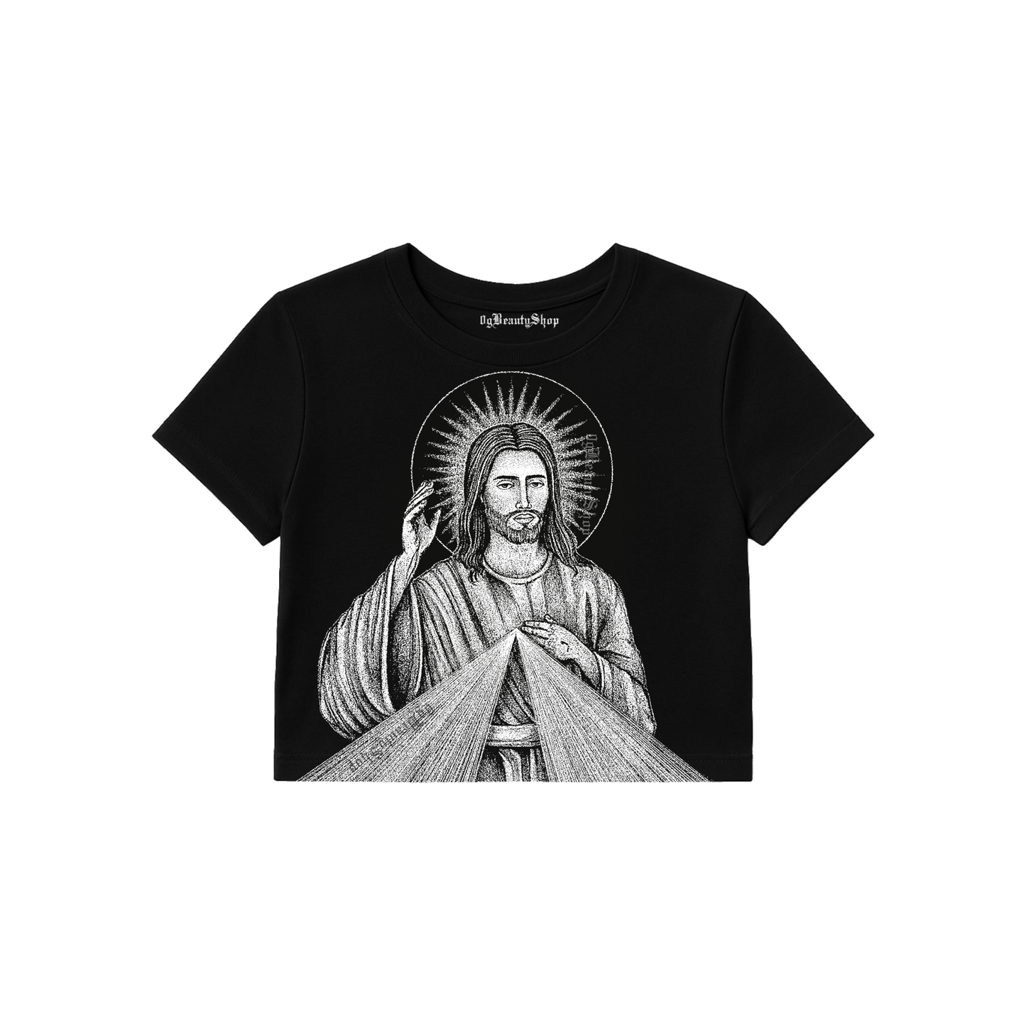 JESÚS CROPPED TEE