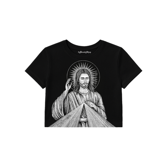 JESÚS CROPPED TEE