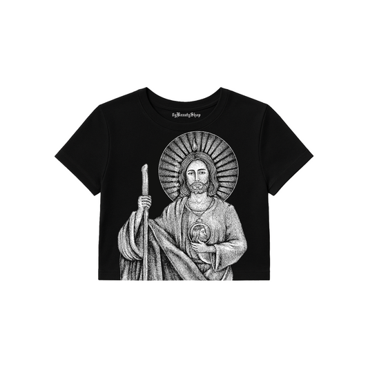 SAN JUDAS CROPPED TEE