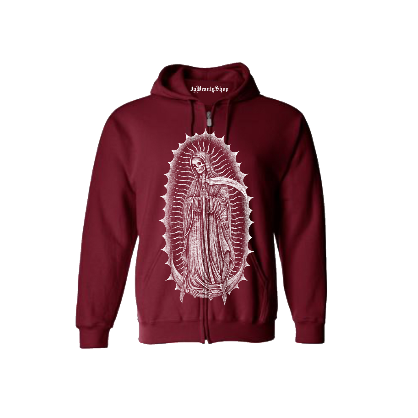 SANTA MUERTE ZIP UP