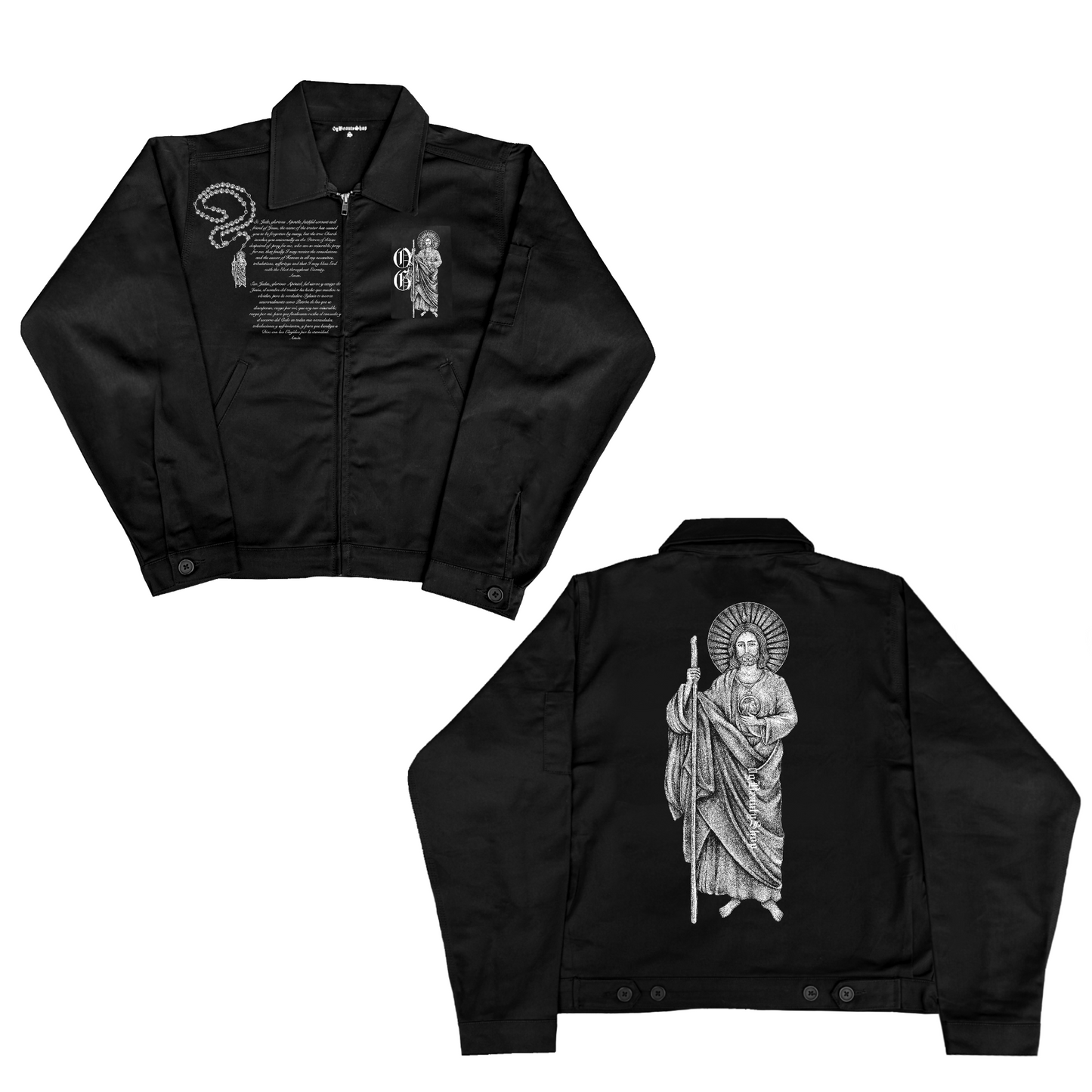 SAN JUDAS PRAYER WORK JACKET