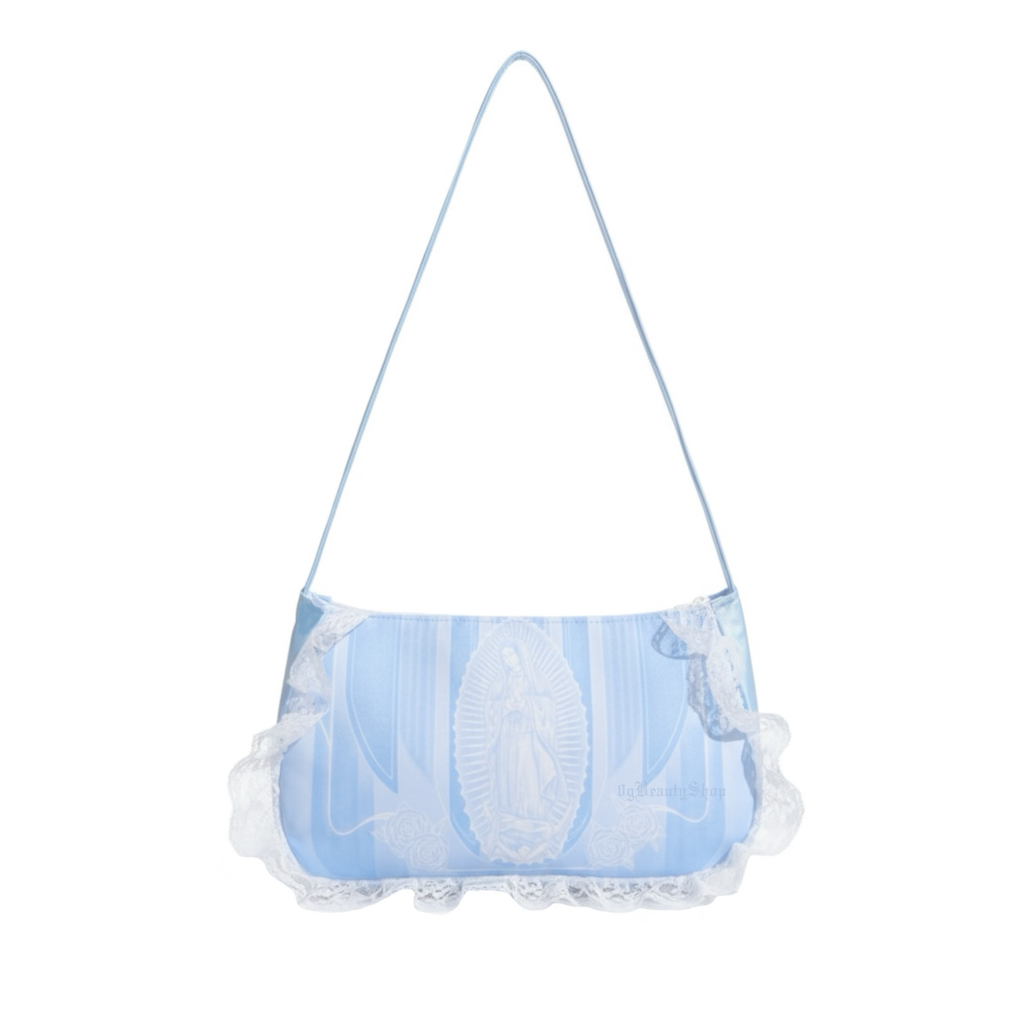 VIRGENCITA LOWRIDER COQUETTE BAG (BABY BLUE)