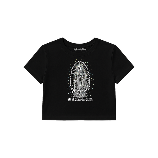 ‘Blessed’ Cropped Tee
